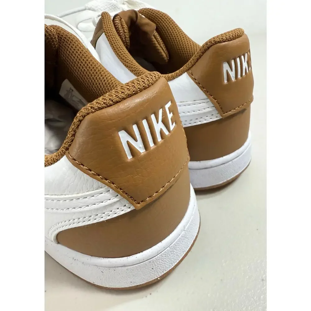 Nike Court Vision Low Next Nature Women’s Shoes Size 10 Light British Tan White - Picture 10 of 14